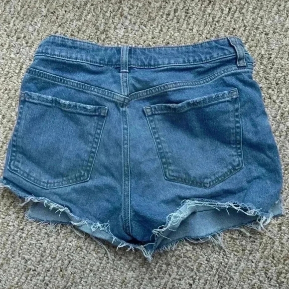Old Navy High Rise Button Fly Shorts - Picture 2 of 3